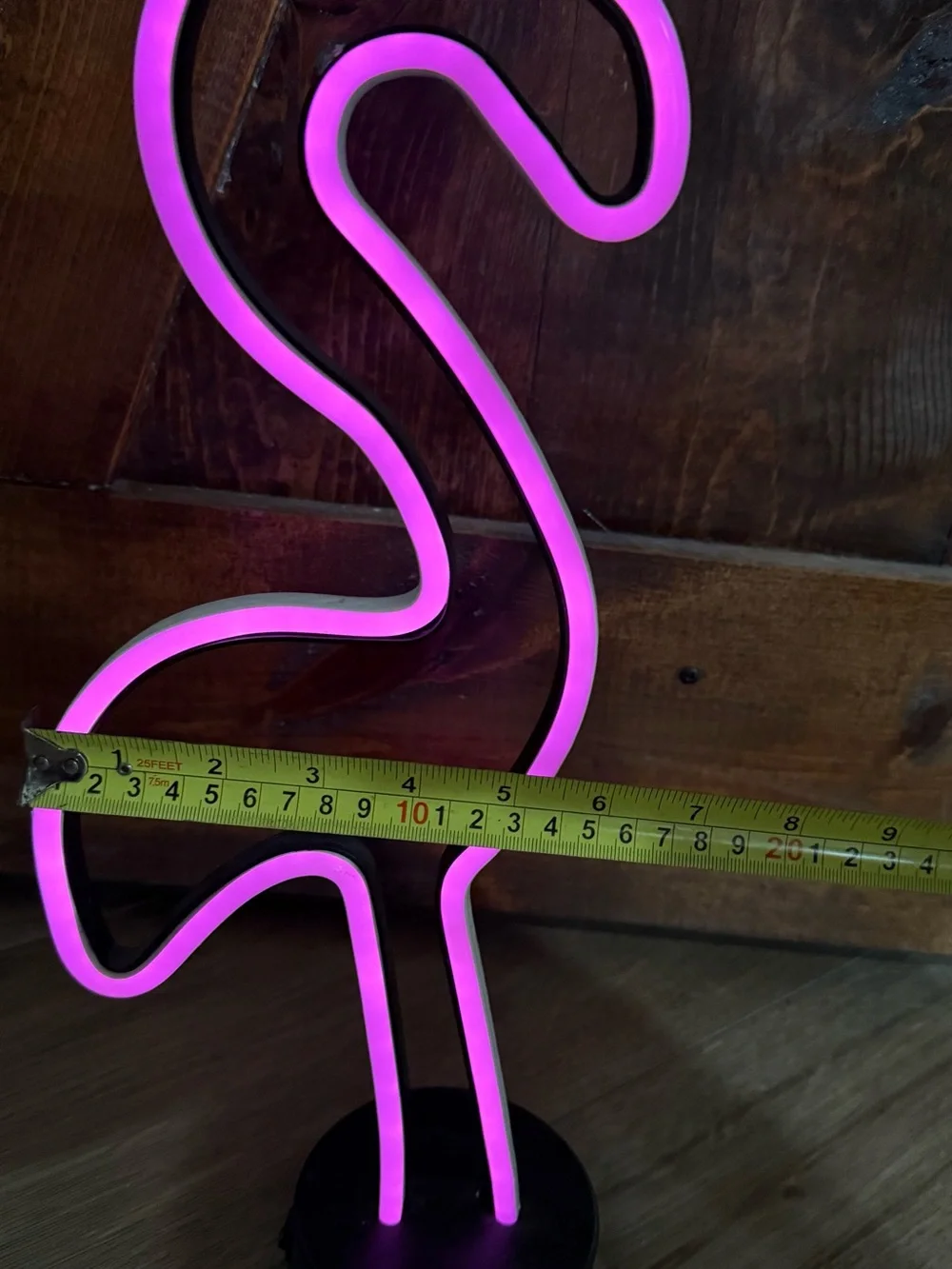 Pink Flamingo LED Neon Accent Lamp -